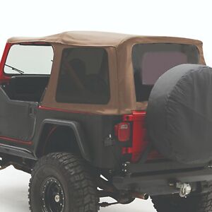 Smittybilt 9870217 (IN STOCK) Replacement Soft Top Fits 87-95 Jeep Wrangler YJ (For: Jeep Wrangler)