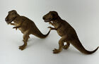 Lot Of 2! Schleich Tyrannosaurus Rex Dinosaur Animal Figure D-73527 2002