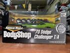 ERTL AMERICAN MUSCLE BODY SHOP 70 Challenger T/A  1:18 SCALE DIE CAST -POOR BOX-