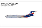 PM202215 Panda Models T-134A 1/400 Model RA-65717 Aeroflot