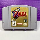 Legend of Zelda: Ocarina of Time N64 (Nintendo 64, 1998) Good Battery Authentic