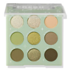 ColourPop Pressed Powder Eyeshadow Makeup Palette in Fresh Greens, 0.3oz