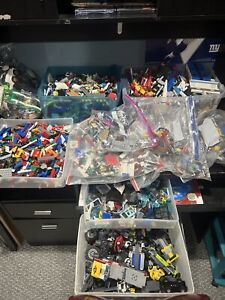 Lego Lot Bulk 3 Lbs Mixed - Random Mix Of Bricks, Minifigs, And Incomplete Sets