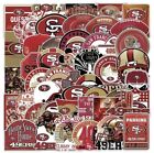 San Francisco 49ers Football 50 Pack Custom Decal Stickers Non-Repeating NFL SF