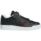 Adidas Forum Low Casual Sneaker Shoes Black White Retro HQ4536 Mens Size