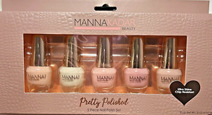 Manna Kadar Beauty Pretty Polished 5 Piece Nail Polish Set