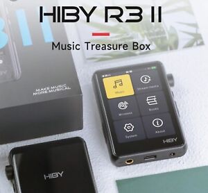 512GB Hiby R3 II  Audiophile Music Player, DSP, DAC, Streaming Package.