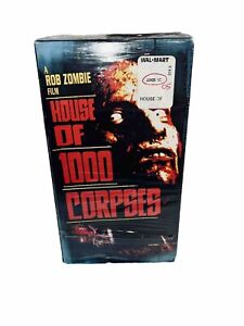 House of 1000 Corpses (VHS, 2003) Rob Zombie Film Lions Gate Horror Film