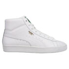 Puma Basket Xxi High Top  Mens White Sneakers Casual Shoes 380756-01