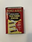 Rare Old Vintage Prince Albert Tobacco Tin Crimp Cut Advertising-Old TimerKnives