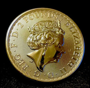 2021 Great Britain £2 Pounds Britannia silver coin