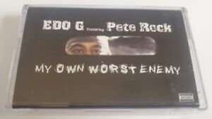 New ListingEdo G Pete Rock My Own Worst Enemy Cassette Tape Rap Hip-Hop Masta Ace RARE OOP