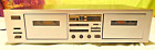 Dual Cassette Deck Silver Faced Yamaha K-65 Natural Sound Stereo Rare