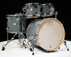 DW Design Series 4pc Drum Set - Steel Grey 10/12/16/22