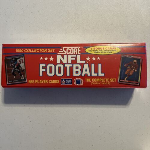 1990 Score Football 660 Card Set 5 Bonus Cards Many Superstars Rookies HOFamers