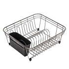 Small Steel Wire Dish Drying Rack Chrome
