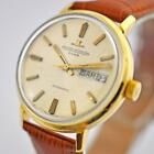 AUTHENTIC JAEGER LECOULTRE CLUB REF E300901 AUTOMATIC 18K SOLID GOLD GENTS WATCH