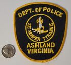 New ListingAshland Town VA Police Patch Hanover County Virginia State Sheriff Trooper
