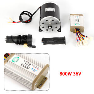 Electric Brushed Motor Kit with Controller MY1020 For E-bike Scooter Tricycle