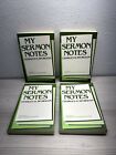Set Of 4 My Sermon Notes Charles H. Spurgeon PB Books Vol. 1-4