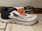 ALTRA Men's Torin 5 Road Running Shoes, White/Orange Size 12.5 US - Preowned
