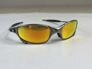 Oakley X Metal Juliet Sunglasses Titanium Frame Gold Lens Vintage