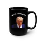 Donald Trump mug shot 15 Oz Ceramic coffee Mug American Office Mug Gift For Men