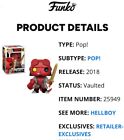 Funko Pop! Vinyl: Hellboy - Hellboy (w/ Sword) - Diamond Comics (D) (Exclusive)
