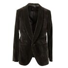 Caruso Grey Single Breasted Blazer Men's Size 50 Made In Italy
