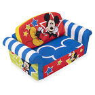 Marshmallow Furniture Kids 2-in-1 Flip Open Foam Sofa Bed, Mickey Mouse (Used)