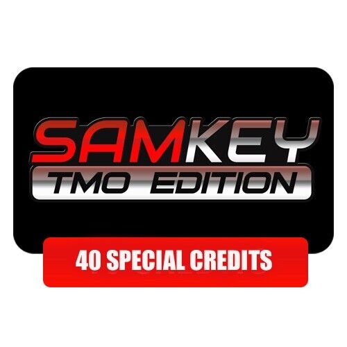 SamKEY TMO Server Credits - Code Reader | 40 Credits Pack
