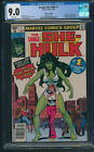 Savage She-Hulk #1 CGC 9.0 WP Newsstand Edition Marvel Comics 1980 New Slab