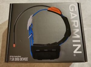Garmin T 5X Tracking and Training GPS Dog Collar Rugged and Water-Resistant NEW