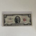 1953 A $2 Dollar Bill Red Seal Note