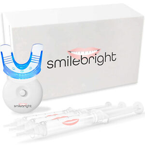 Teeth Whitening Kit with LED Light Strong Gel Tooth Tray FDA 3*3ml Peroxide Gel
