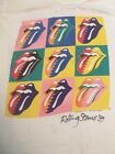 🔥 Vintage 🔥  Original Rolling Stones 1989 North American Tour Brokum T Shirt