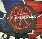 EMBROIDERED ALL THAT REMAINS HEAVY METAL BAND ROUND PATCH 2 (Made To Order)