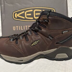NEW KEEN Utility LEFT BOOT ONLY AMPUTEE 9.5 M Detroit XT Steel Toe WP Work Boot