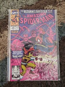 MARVEL COMICS the  AMAZING  SPIDER-MAN THE SHOCKE ! 335 LATE JULY