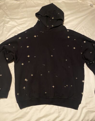 Darc Sport Mens Wolves Forever BLK Vintage Hoodie Galaxy Stars Limited 102/1000