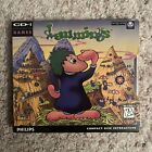 Lemmings Phillips CD-i CDI VERY RARE - Complete CIB W/ Instructions + Slipcover