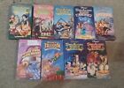 Disney VHS series Lot Of 9 Disney Sing A Long Songs Talespin Chip N Dale Bear...
