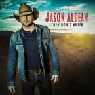 They Don't Know Jason Aldean Audio CD NEW