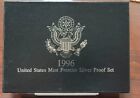 1996 United States Mint Premier Silver Proof Set in Original Packaging with COA