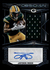 2023 Panini Obsidian #213 Jayden Reed Jersey Auto RC Rookie 72/199 Packers