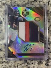 2021 Limited Justin Fields RPA 05/29 Holographic Spotlight Rookie Patch Auto