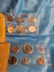 1957 Proof Coins Philidelphia MINT set Packaged in Original Cellophane!