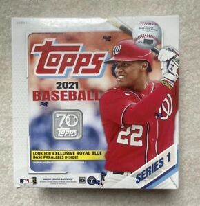 2021 Topps Series 1 MLB MEGA BOX (16 PACKS - 256 CARDS) - FACTORY SEALED ⚾️ RC
