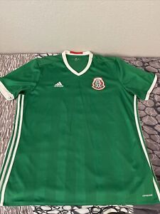 Adidas Mexico Jersey Men’s 2XL Green National Team Home Football Soccer