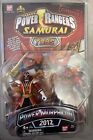 2012 ✰ Power Rangers Samurai Toy 4.5'' RED & MOOGER Morphicon 2-Pack Bandai NEW